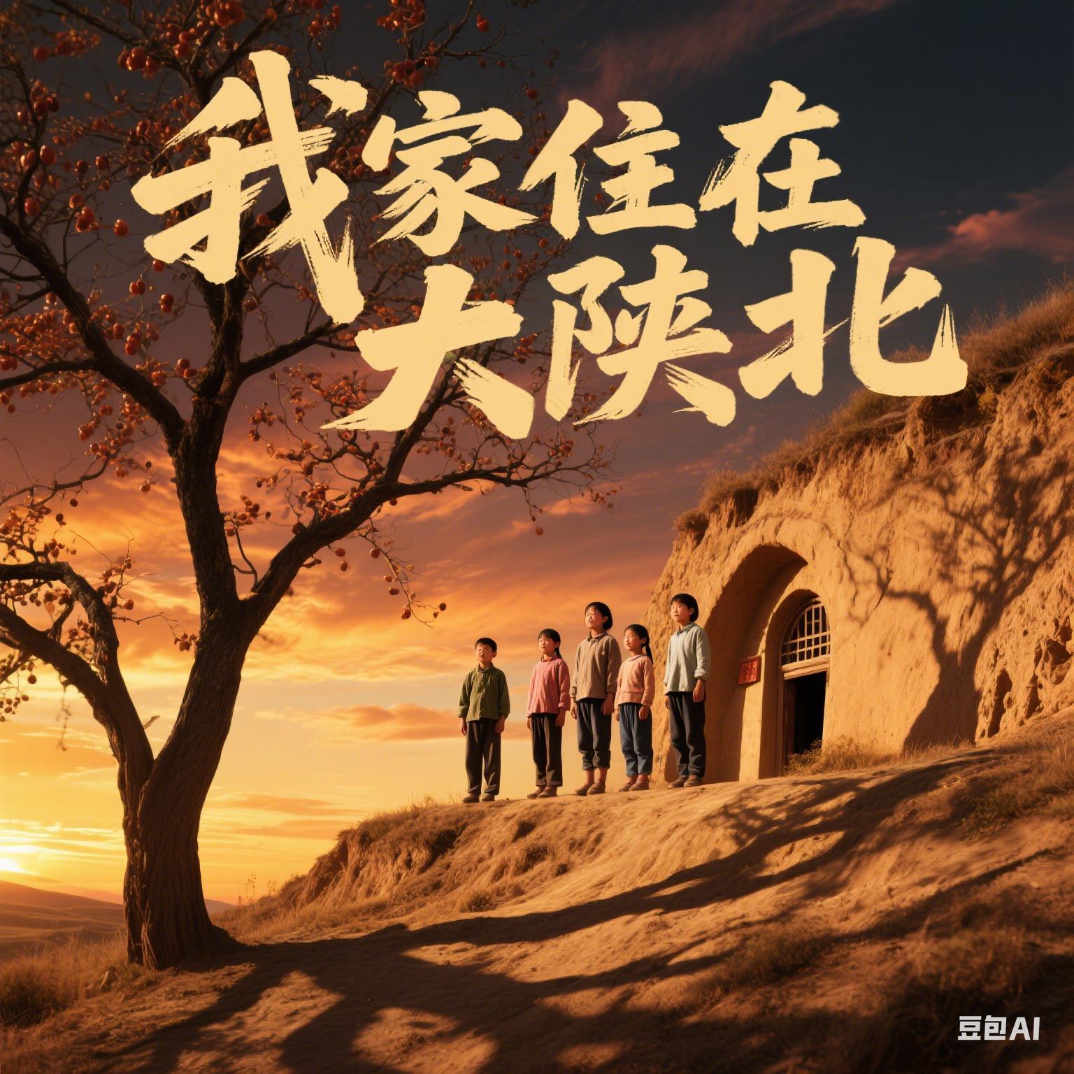 我家在陕北简谱