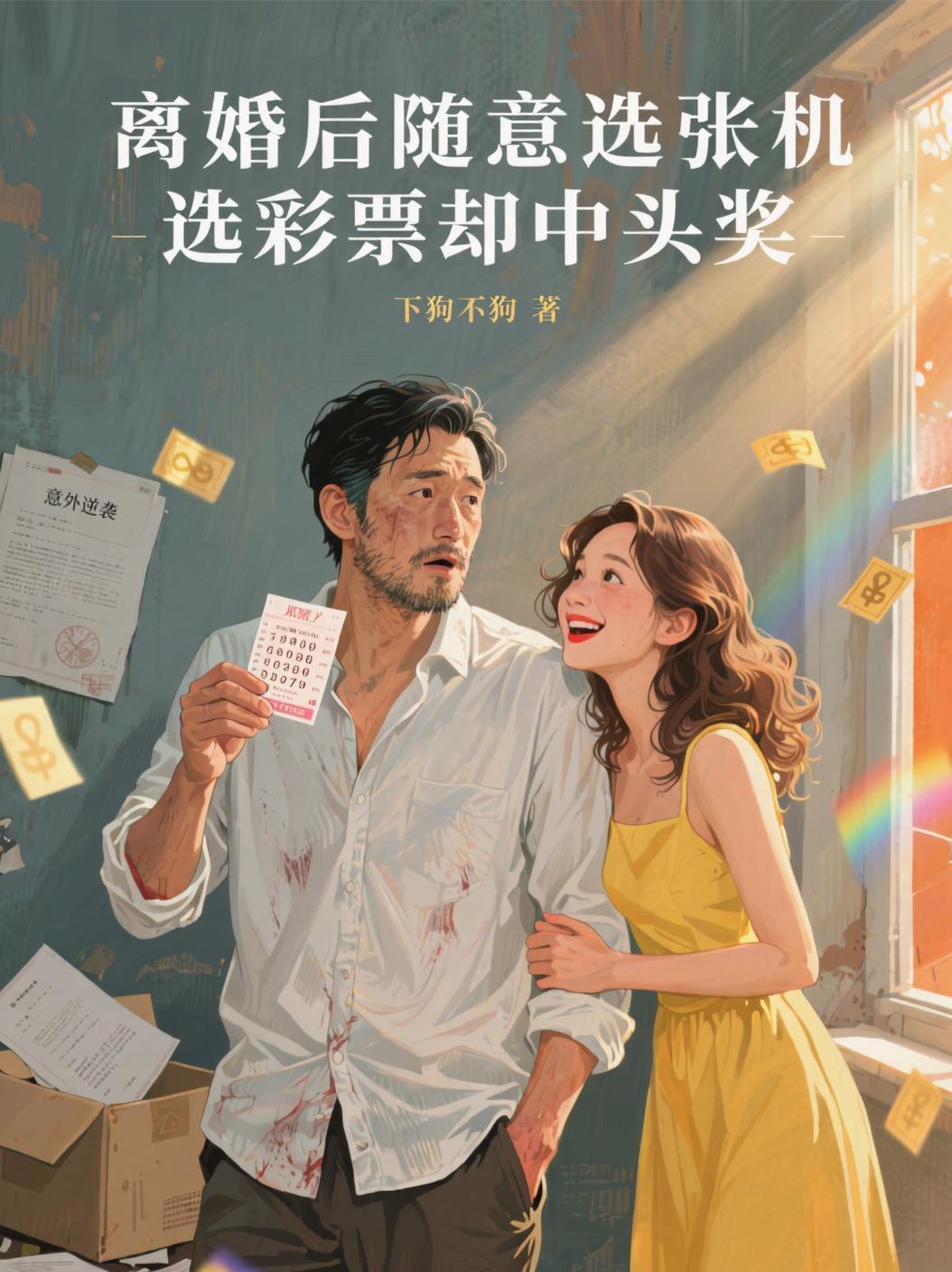 离婚后一个小时买彩票中奖了