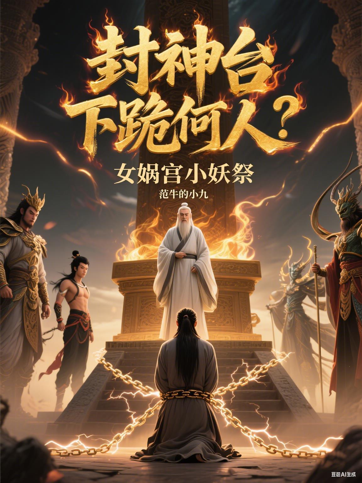 封神榜女娲下凡尘片段